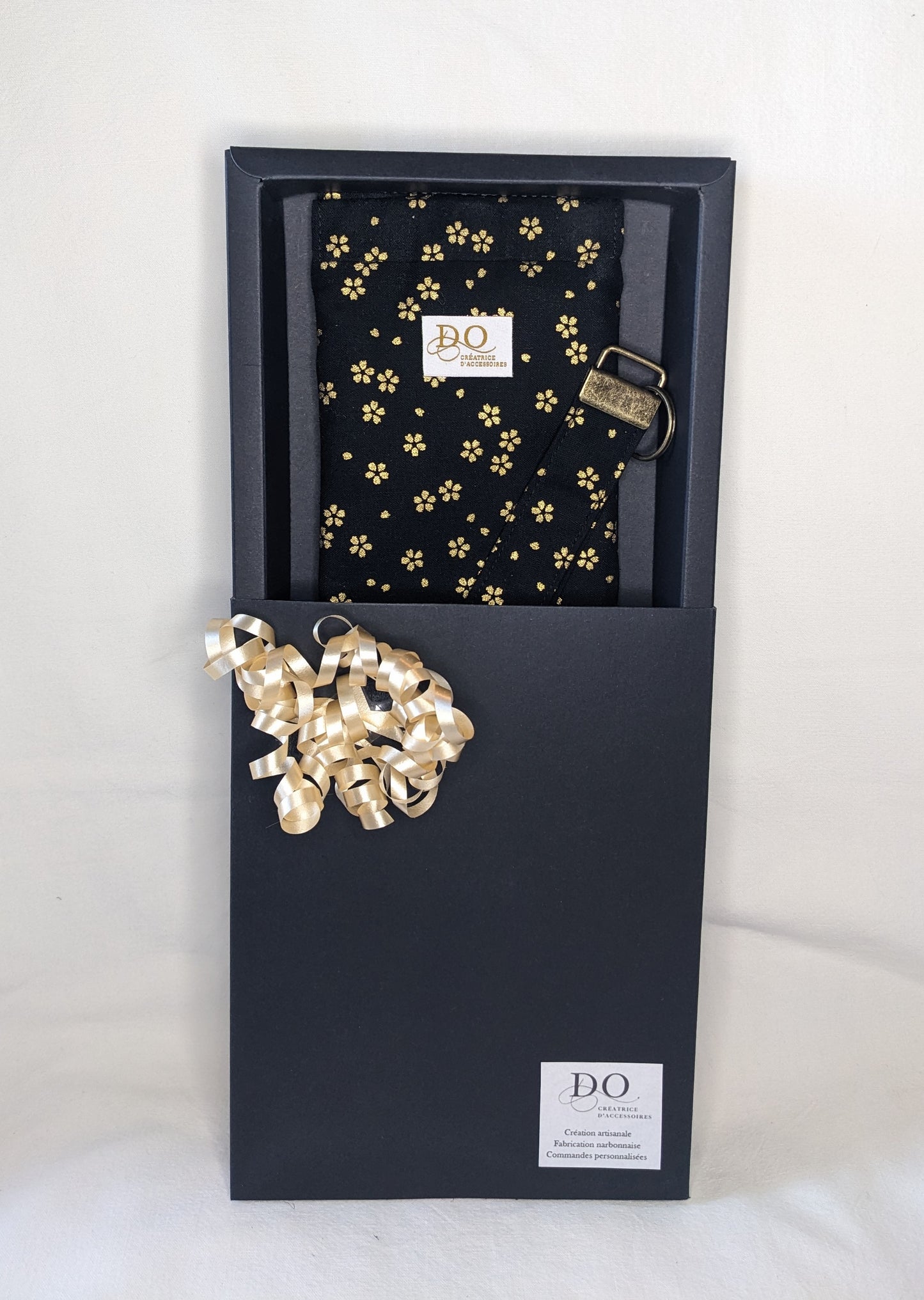 Coffret cadeaux "japonais" : Etui à lunettes + porte clés