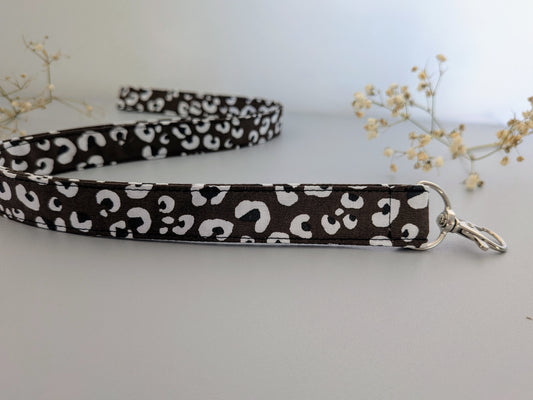 Tour de cou - Porte-clés/Porte badge - Modèle Léopard