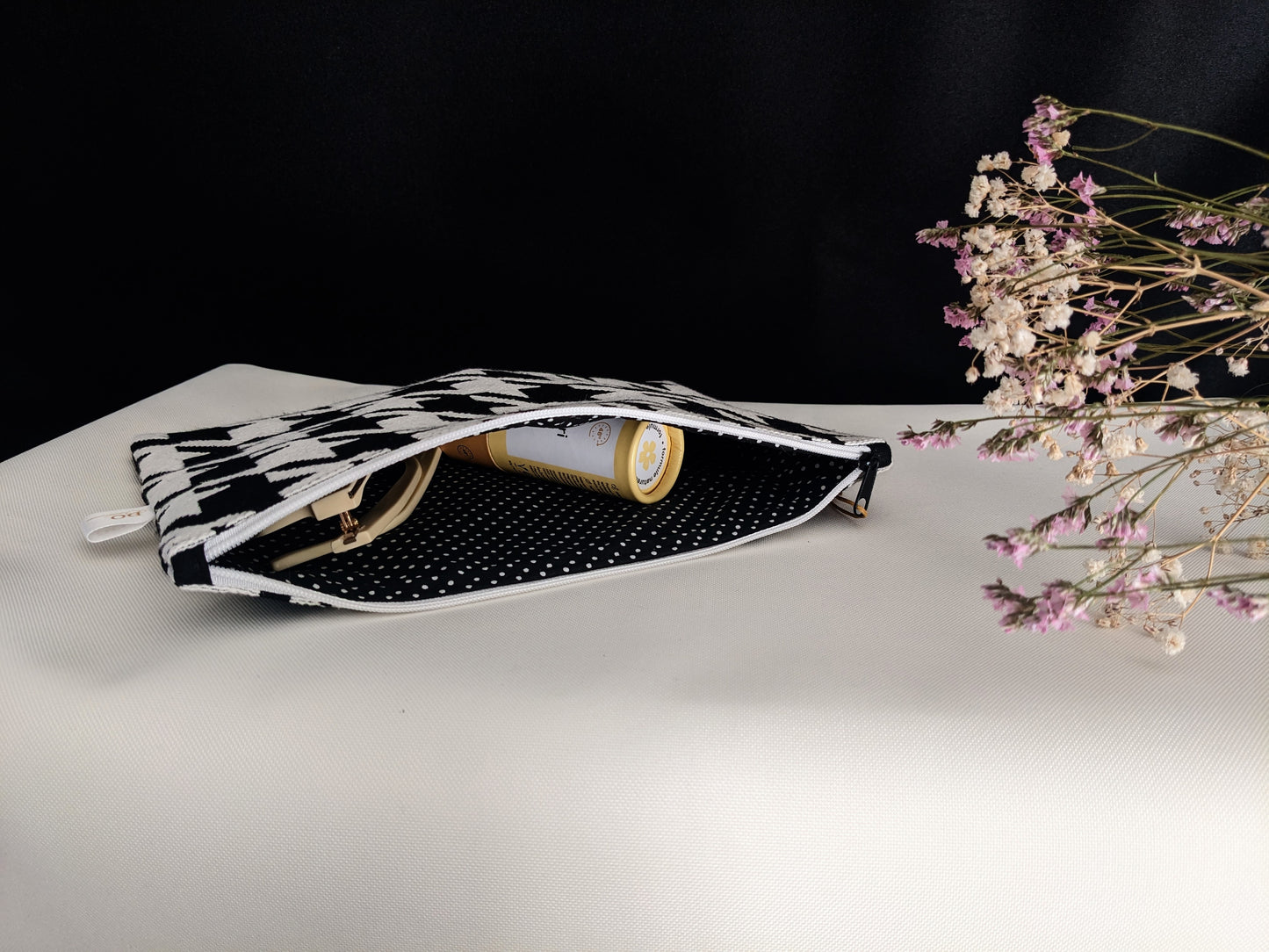 Pochette pied de poule