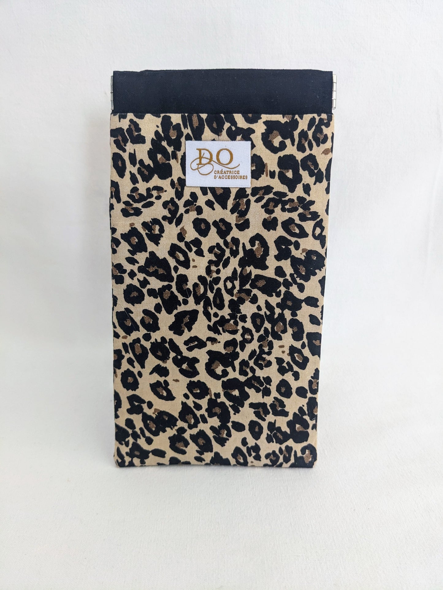 Etui à lunettes léopard