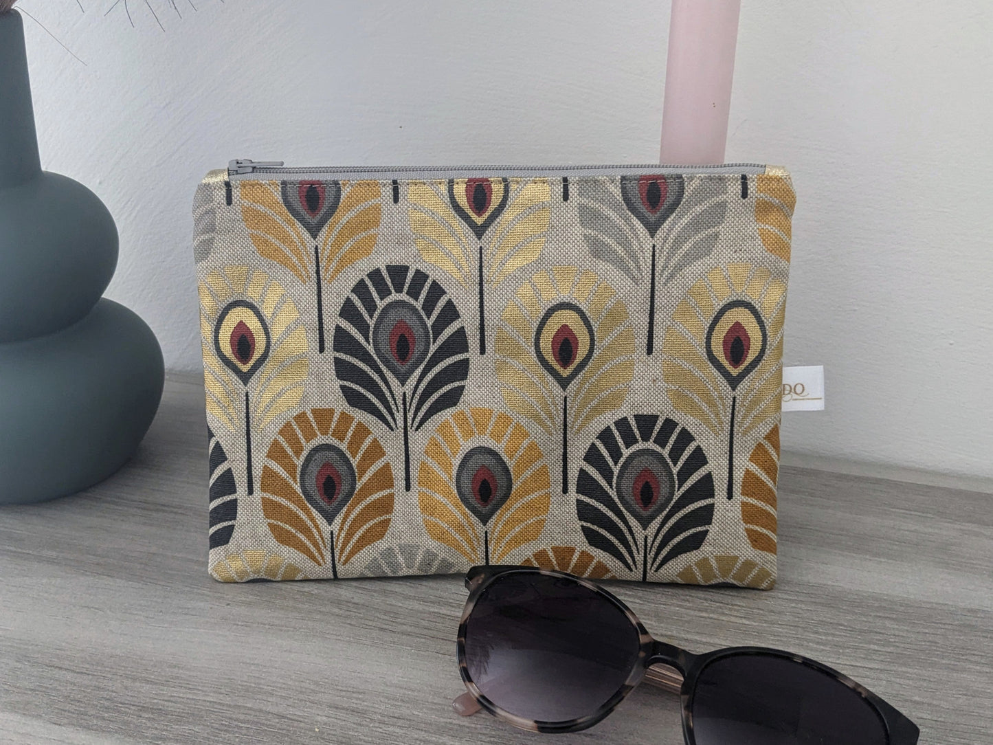 Pochette plume - enduite