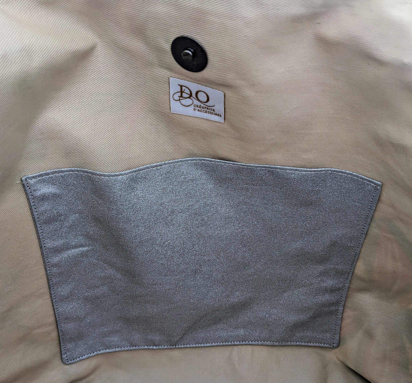 Sac cabas/de plage enduit Tropical