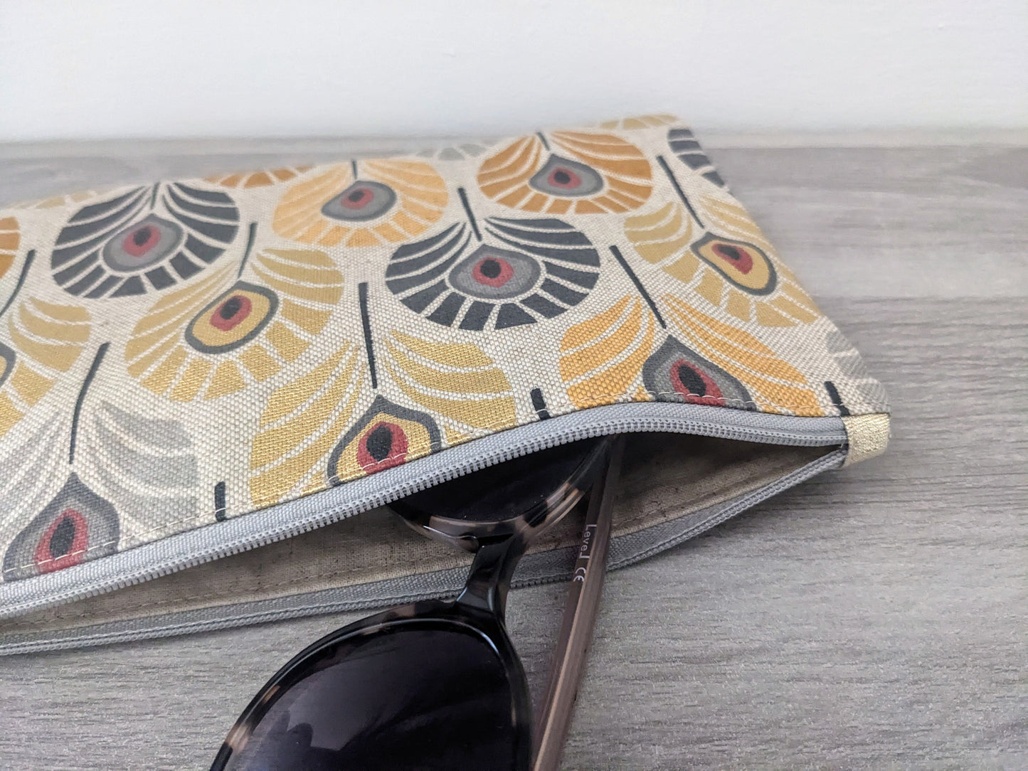 Pochette plume - enduite