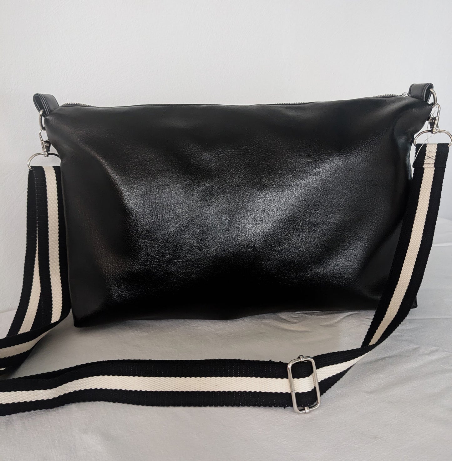 SAC ZIP-ZIP Black multi-matières