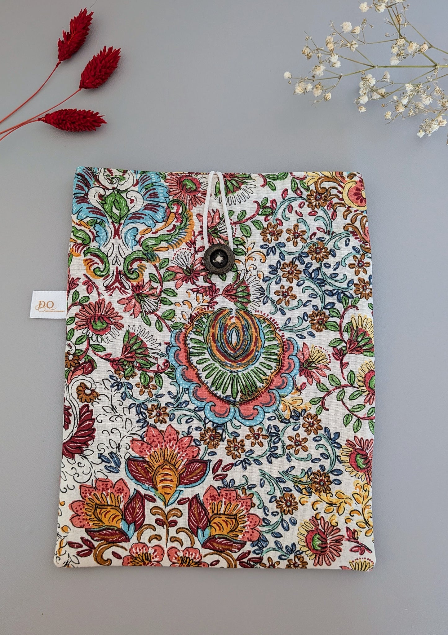 Protège-livre de poche - modèle bohème chic