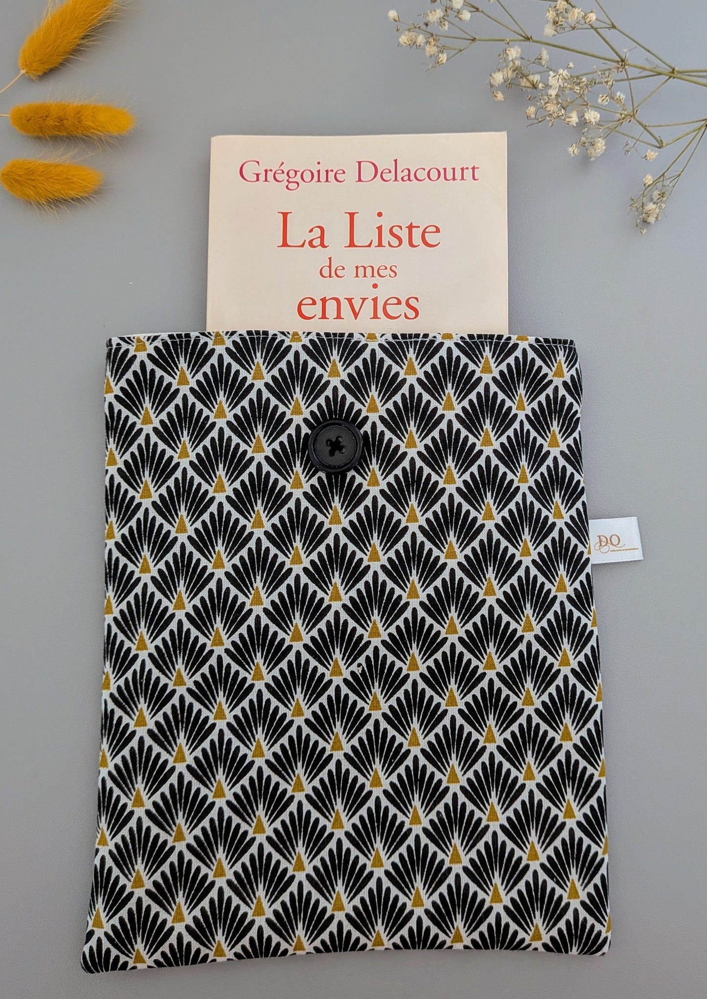 Protège-livre de poche - modèle art déco