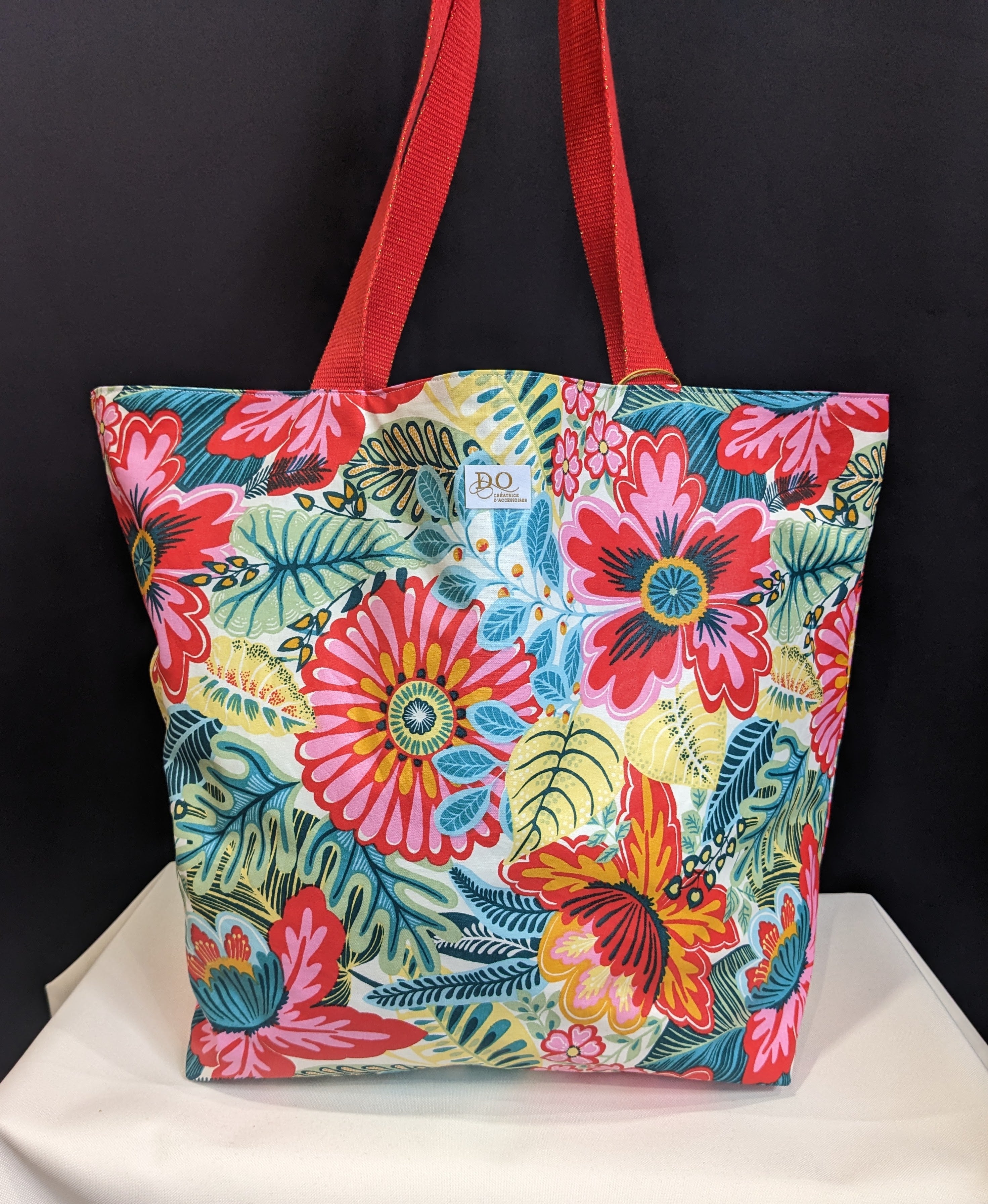 Sac de plage r versible Docreatricedaccessoires