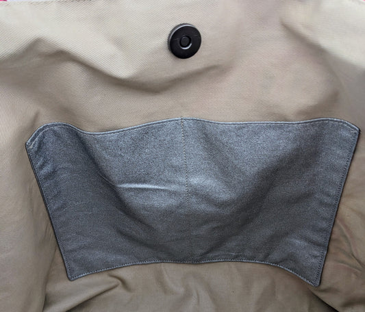 Sac cabas/de plage enduit Tropical