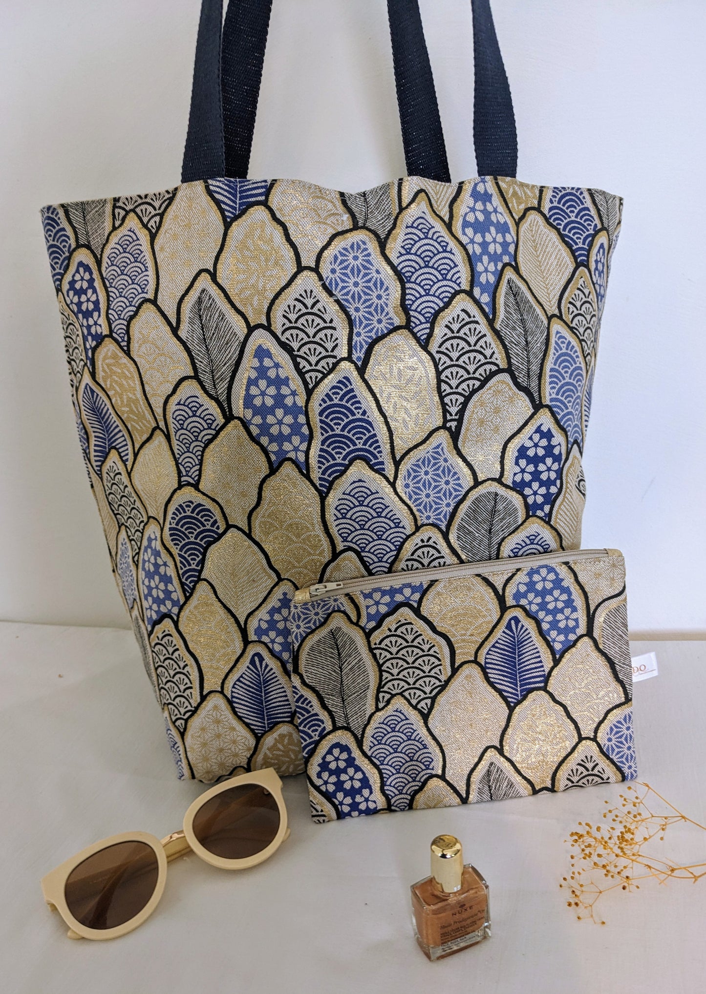 Pochette Kyoto - intérieur enduit